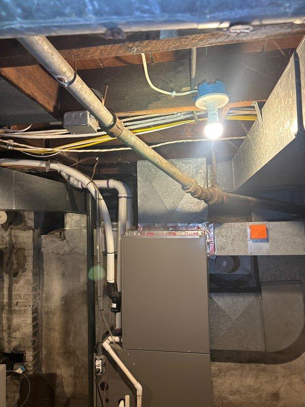 Responded to service call for clogged kitchen sink drain. Diagnosed frozen kitchen drain line requiring repipe. Customer also requested installation of customer-supplied reverse osmosis system. Provided estimate for kitchen drain line replacement and scheduled follow-up visit with water treatment specialist.