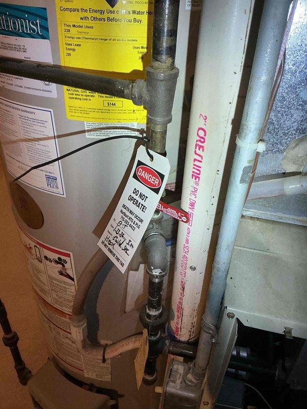 Responded to no-heat service call for 20+ year old forced air furnace. Diagnosed failed secondary heat exchanger causing system to short cycle and run constantly without maintaining adequate temperature. System is beyond economical repair due to age and condition. Recommended full system replacement; customer referred to comfort advisor for replacement options.