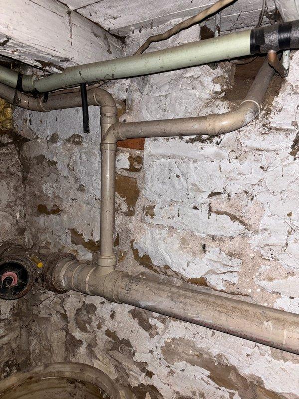 Responded to customer complaint of newly installed furnace not heating properly and producing excess heat in crawl space. Diagnostic inspection revealed three issues: clogged filter restricting airflow, improper furnace staging configuration, and frozen condensate pump drain line routed outside. Service completed by installing new filter, adjusting blower speeds for proper air distribution, and reconfiguring staging dip switches for optimal performance.