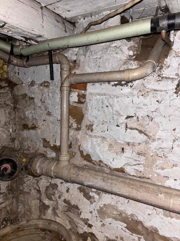 Responded to customer complaint of newly installed furnace not heating properly and producing excess heat in crawl space. Diagnostic inspection revealed three issues: clogged filter restricting airflow, improper furnace staging configuration, and frozen condensate pump drain line routed outside. Service completed by installing new filter, adjusting blower speeds for proper air distribution, and reconfiguring staging dip switches for optimal performance.