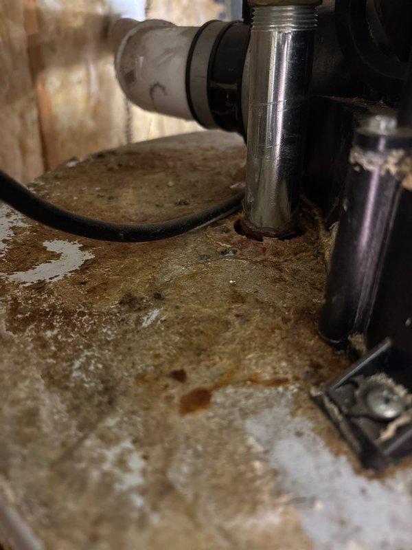 Responded to service call for 16-year-old Kenmore water heater with no hot water output. Diagnostic testing revealed pressure switch code error. Performed troubleshooting on pressure switch and inspected tank components showing significant corrosion and deterioration. Provided customer with options for pressure switch replacement or complete water heater replacement. Customer will consider recommendations and respond with decision.