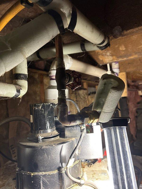 Responded to service call for 16-year-old Kenmore water heater with no hot water output. Diagnostic testing revealed pressure switch code error. Performed troubleshooting on pressure switch and inspected tank components showing significant corrosion and deterioration. Provided customer with options for pressure switch replacement or complete water heater replacement. Customer will consider recommendations and respond with decision.