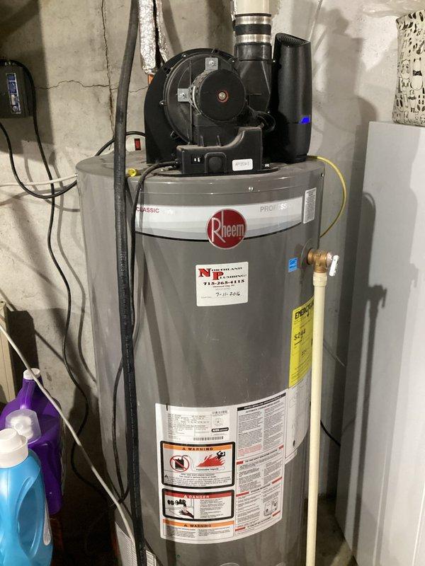 Diagnosed and resolved no-heat issue on 6-year-old gas furnace. Found open high limit switch due to severely clogged air filter, which was restricting proper airflow. Replaced air filter and performed comprehensive system check including ignitor, flame sensor, inducer, condensate drain, pressure switch, heat exchanger and burners. System restored to normal operation and now heating properly to thermostat setpoint.