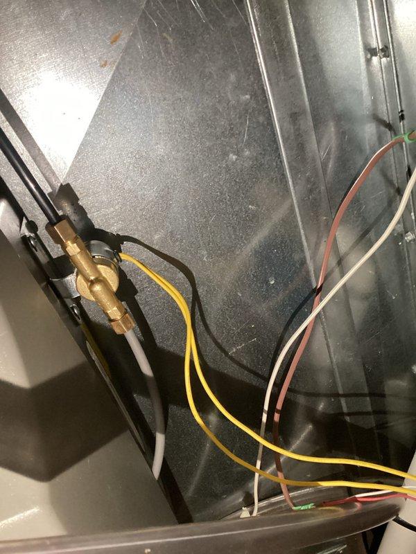 Responded to water leak issues across multiple buildings. Installed new auto fill mechanism on boiler system in maintenance shed after isolating air scoop and draining pressure. Relocated humidifier after filtration system, including cutting in a new valve and running new supply line. Cleaned filter rack and noted potential need for T/P valve replacement, which client will monitor.