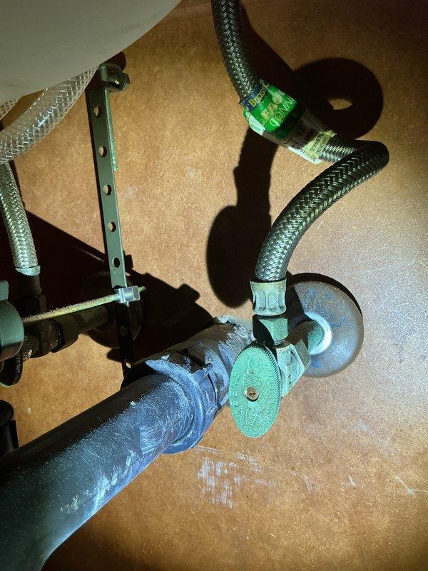 Responded to service call for two toilets with leaking valves. Upon inspection, determined both toilet shut-off valves required replacement. Successfully installed new stops, resolving the leak issues. Verified proper operation after installation with no further leakage detected.