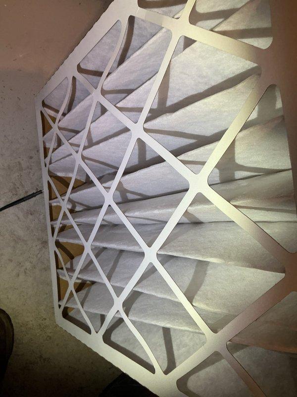 Performed scheduled maintenance on 6-year-old ICP furnace. Inspected system components and verified proper operation. Noted boiler for in-floor heating system has some ice accumulation in exterior vent, though system remains functional. Replaced air filter with new unit. No additional service required at this time.