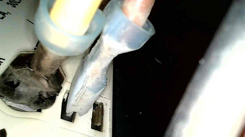 Responded to no heat complaint for intermittent furnace operation. Diagnostic inspection revealed three critical issues: faulty fan timer, inconsistent pilot ignition, and a significant crack in the heat exchanger faceplate above the burners. Due to the cracked heat exchanger presenting a safety hazard, the unit was tagged out of service and customer advised that system replacement is necessary rather than repair.