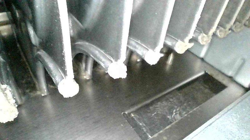 Responded to service call for 15-year-old furnace with reported thermostat malfunction error. Customer had previously reset power to restore operation after furnace quit during cold weather. Inspection revealed no abnormal system operation, though ice buildup around exterior exhaust vent was noted as potential cause of previous malfunction. System operated properly throughout diagnostic testing. Furnace appears to be functioning normally following comprehensive inspection.