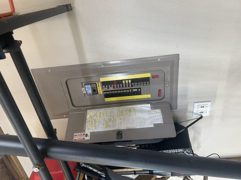 Responded to service call for non-functioning garage heater. Diagnosed multiple issues including a faulty sequencer failing to send 120V to indoor fan despite receiving 27V across the coil, and a loose solder connection on the control board. During troubleshooting, the control board experienced an electrical short. Unit requires replacement of both control board and sequencer for proper operation.