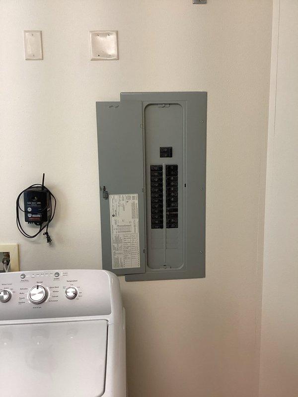 Replaced leaking 50-gallon electric water heater with new unit of same capacity. Confirmed proper electrical connections at breaker panel prior to installation. Completed installation for tenant Marc after receiving authorization from property owner Linda.