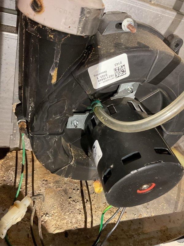 Responded to no heat call for furnace showing pressure switch errors. Discovered flame issues in heat exchanger with yellow flames in middle cells, and system experiencing three cold flash errors. Pressure switch tubing was repeatedly disconnecting from inducer housing; replaced with new tubing to restore proper operation. Recommended complete furnace replacement due to deteriorating condition.