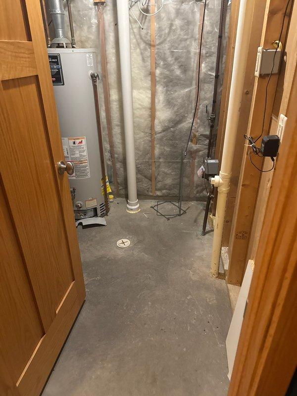 Responded to no hot water complaint in residence with a tanked water heater. Diagnostic inspection revealed pilot light was extinguished. Successfully relit pilot flame, restoring hot water functionality. Presented customer with various replacement options for consideration as the unit is showing signs of age.