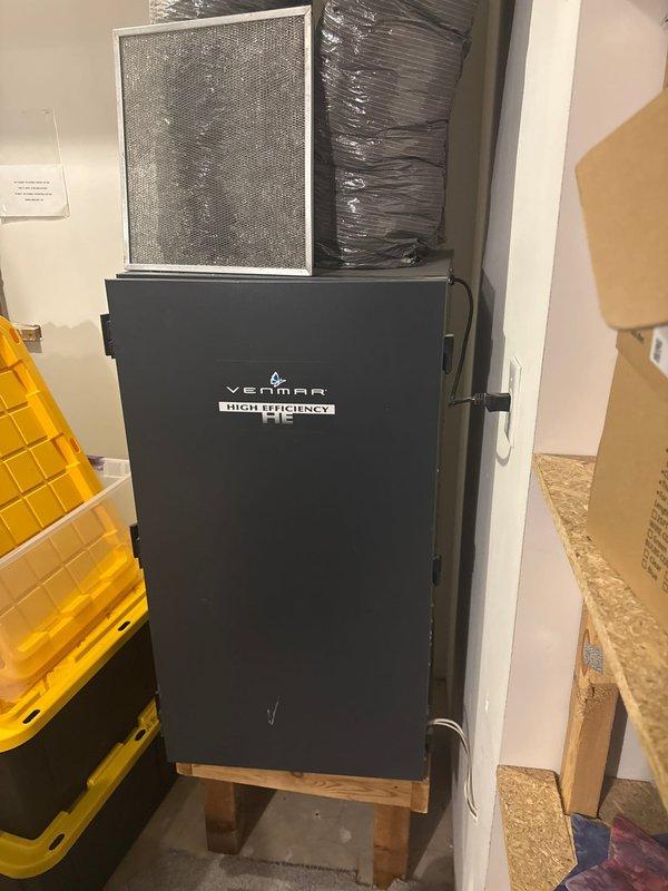 Diagnosed non-operational Venmar HE air exchanger system. Determined fan motor failure as the root cause. Provided customer with options for motor replacement or complete system replacement; estimates to follow.