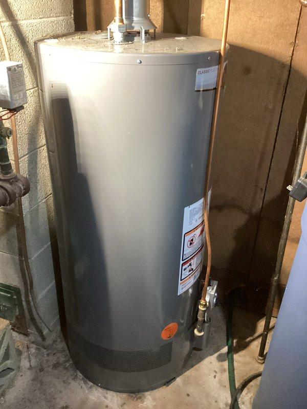 Responded to customer complaint of loud noise from boiler during operation. Identified loose piping hanger as the source of the issue and tightened it to secure positioning. Performed system check of baseboards in lower level and verified thermostats are functioning properly, confirming system is now in normal operation.