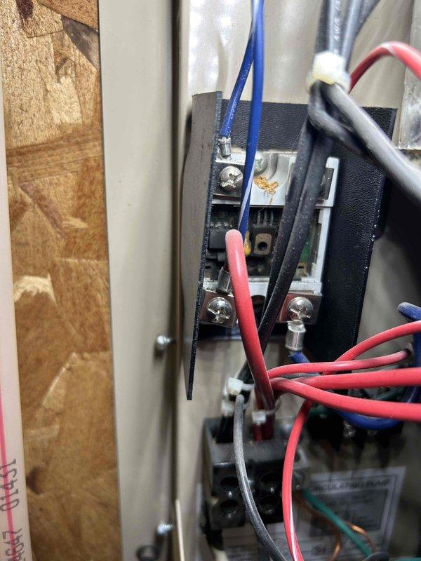 Performed scheduled boiler tune-up and discovered inoperative second stage due to faulty triac. Inspection of customer's furnace revealed significant crack at burner inlet, necessitating equipment shutdown. Tagged equipment out of service, verified parts warranty status, and ordered replacement triac and heat exchanger. Set up same-day service appointment for repairs.