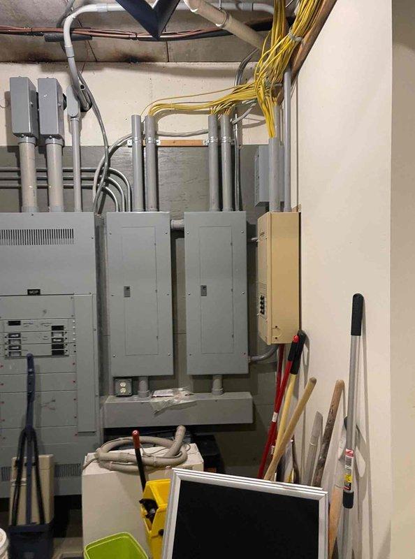 Replaced defective blower motor in ceiling exhaust fan located in the cat area. Installation required 2 hours of labor with parts sourced from Meno. Post-installation testing confirmed proper operation and successful completion of the repair.