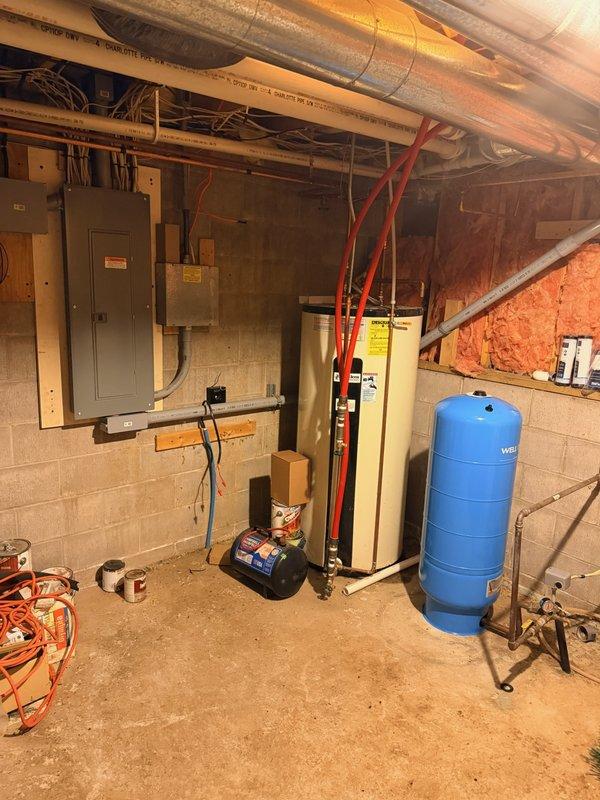 Responded to no hot water complaint on Vanguard Energy Efficient water heater. Diagnostic testing revealed plugged side arm and failed heating elements. Provided customer with replacement options and recommendations.