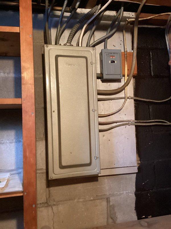 Performed annual tune-up on combination heating system. Serviced mini-split units by cleaning filters and verifying proper heating operation. Conducted boiler maintenance including burner removal and cleaning, heat exchanger inspection, and confirmation of proper water flow and heating function during 20-minute operational test. Documented equipment details including Wilo circulation pumps and electrical panel configuration for system records. Customer advised about future mini-split cleaning for downstairs unit.