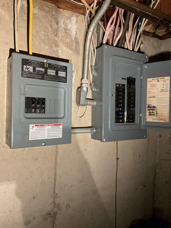 Diagnosed intermittent heating issue on 13-year-old furnace. Discovered ultrasonic humidifier was producing white dust that completely clogged the filter, causing furnace to overheat. Inspected heat exchanger (found in good condition), replaced filter, and tightened components. System now operating properly with correct temperature rise.