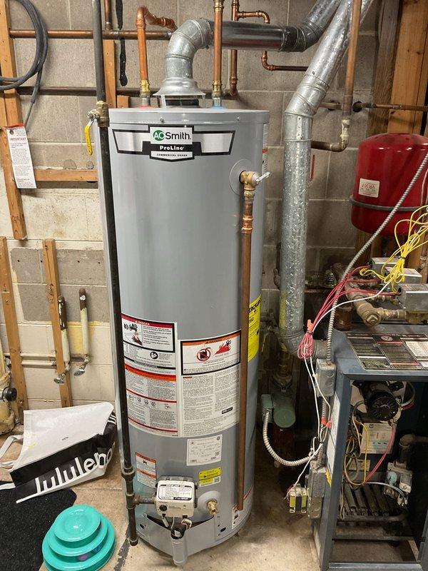 Performed annual maintenance on 5-year-old furnace and inspected 32-year-old HFR boiler. Identified several issues with the boiler including noisy inducer, repeatedly failing HSI likely due to dripping air eliminator, non-code compliant gas valve, and potentially undersized expansion tank. Discussed replacement options with homeowner who may seek quotes in spring/summer after current roofing project is completed.