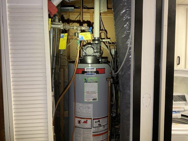 Responded to service call for Delta shower valve with no water flow after cartridge replacement by previous handyman. Diagnosed issue as shut-off hot water supply causing pressure balance cartridge to deactivate. Restored proper function by turning on hot water supply. Provided customer with estimates for water heater replacement and water softener installation options.