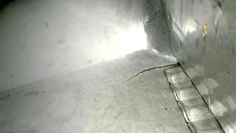 Responded to no-heat call for 1-year-old furnace with intermittent operation. Diagnosed control board issue preventing power to inducer motor during heat call. Visual inspection also revealed crack in heat exchanger on classic train spot, documented with photos. Provided homeowner with repair options and scheduled follow-up for potential furnace replacement due to safety concerns.