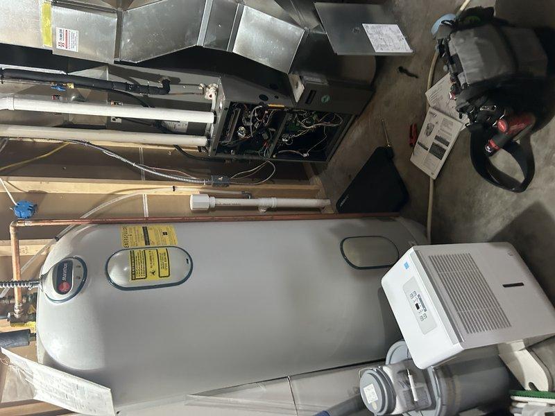 Responded to no-heat call for 4-year-old LP furnace. Diagnosed low flame signal issue where furnace ignites but flames quickly extinguish. Gas pressure testing revealed adequate 11.5" WC pressure to valve before ignition that drops to near zero post-ignition. Suspected regulator failure with tank at 37% capacity. Advised homeowner to contact propane company for regulator replacement.