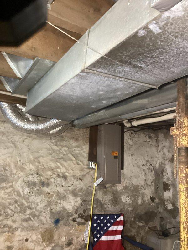 Responded to no-heat call for 5-year-old natural gas furnace. Diagnosed main limit switch failure (reading 0 ohms) and inadequate airflow due to improperly sized ductwork. Temporarily installed 130-degree limit switch to restore heat operation, though manufacturer specification calls for 120-degree switch. Advised customer that ductwork reconfiguration may be necessary to prevent future limit trips and overheating issues.