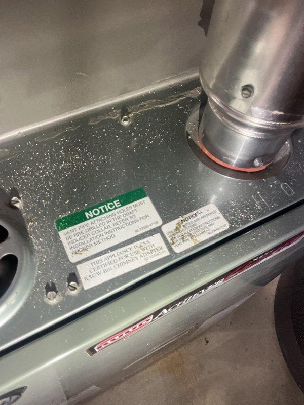 Diagnosed and repaired pilot light issue on 2-year-old natural gas water heater. Inspection revealed thermocouple malfunction causing pilot flame failure. Replaced thermocouple assembly and verified proper pilot light operation with stable flame maintained after service.