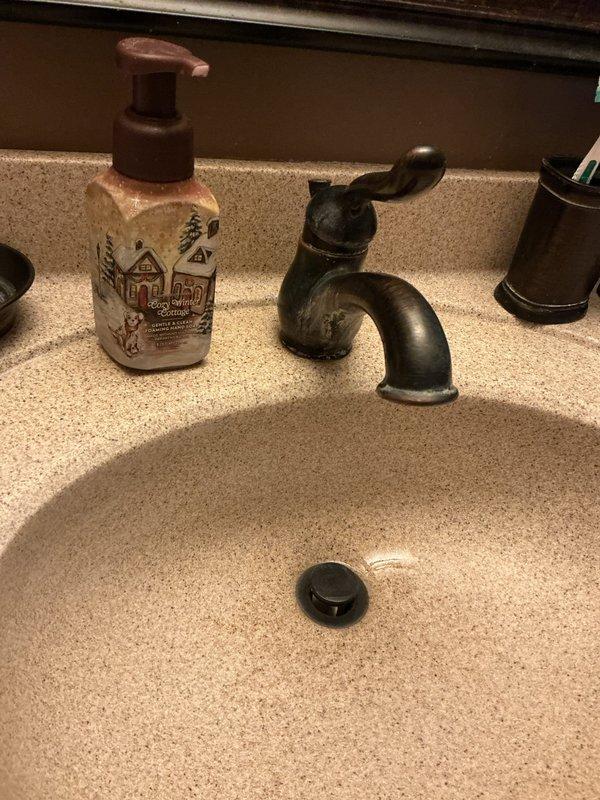 Provided estimate to customer for installation of customer-supplied Delta fixtures including kitchen faucet, bathroom faucet, and shower components. Inspected current installations and discussed options, with customer indicating they will compare our quote with other estimates before making a decision.