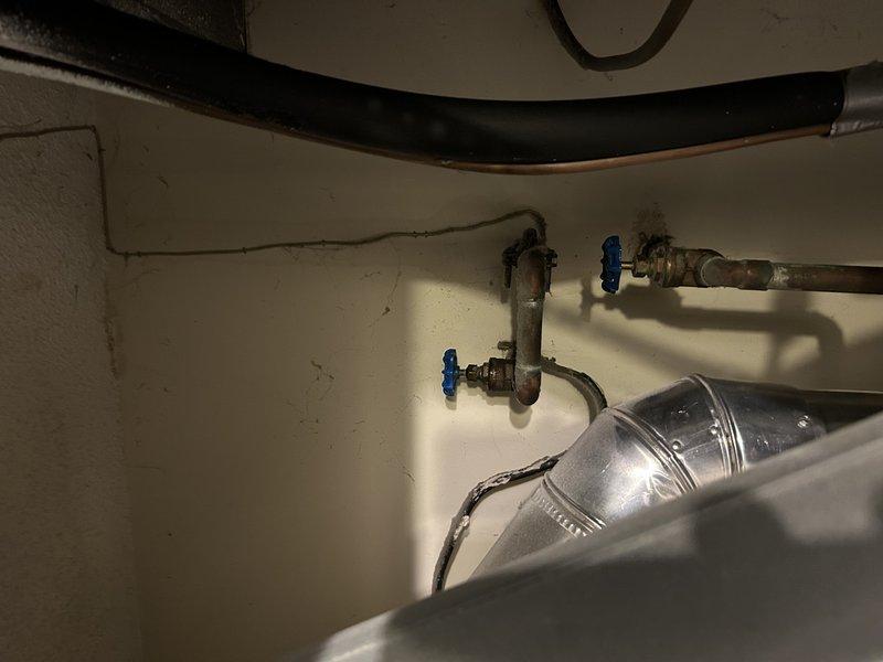 Performed shower trim kit installation in customer's bathroom. City personnel required for water shut-off as main house valve is malfunctioning. Successfully installed new black bathroom fixtures including faucet handle and shower head. Customer will schedule follow-up service to address the failing main water shut-off valve.