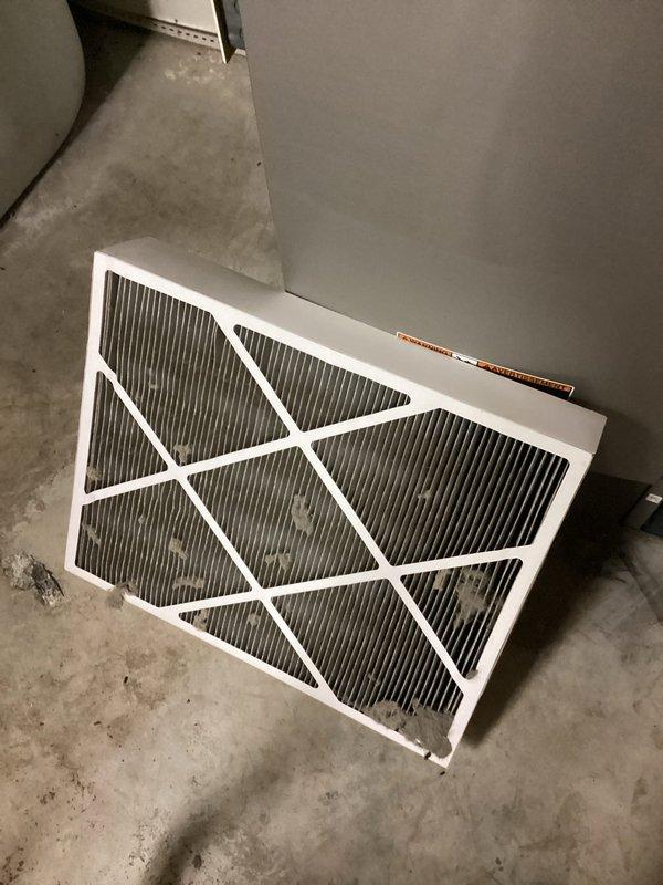 Performed state-mandated annual furnace inspection on Lennox residential furnace system. Conducted full operational check with all systems functioning properly. Recommended customer replace existing dirty air filter, but no repairs were necessary as unit is in good working condition.