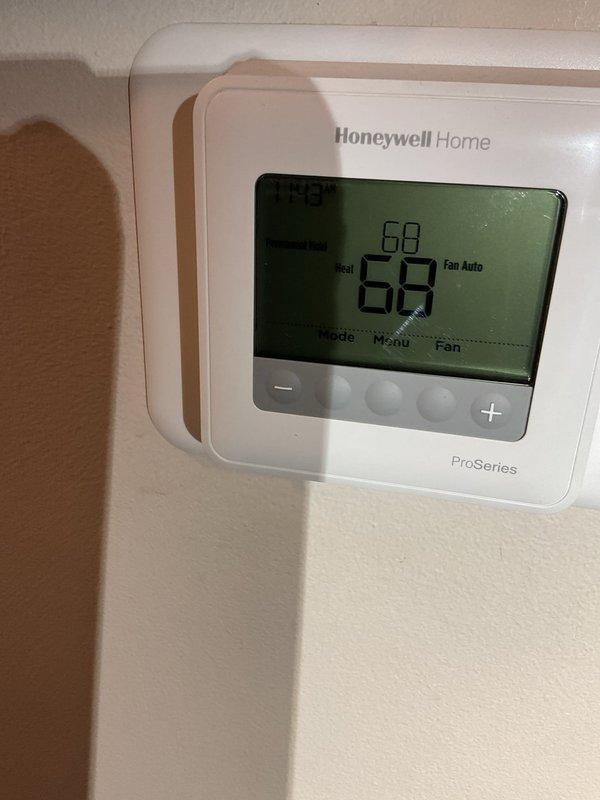 Performed 12-4 furnace tune-up on 3-year-old unit. Found furnace over-temping due to incorrectly set speed tap. Adjusted tap from low to brown position, bringing temperature rise within specification. Discovered severely clogged return vent in hallway. Recommended professional duct cleaning to address airflow restrictions and scheduled estimate appointment for customer.