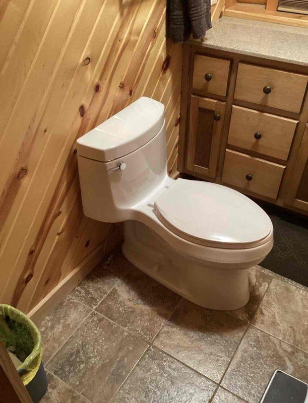 Replaced broken flush valve canister in unit 12-4 toilet due to damaged stem that prevented proper flapper seal closure. Installed new flush valve assembly to restore proper flushing functionality.