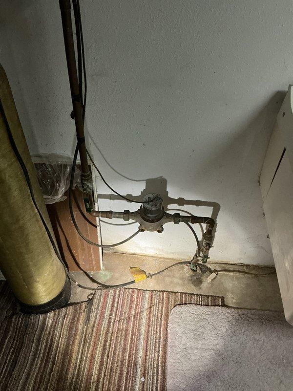 Responded to water leak issue at toilet. Upon inspection, found leakage at the supply line which had repeatedly loosened after recent replacement of fill and flush valve by carpenter. Replaced hard supply line with flexible supply line to address the recurring issue. Tested water pressure and found elevated reading of 85 psi. Advised homeowner about pressure reducer options to prevent future plumbing problems.