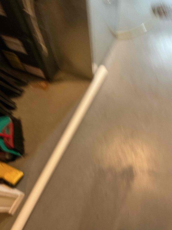 Replaced deteriorating 2-inch galvanized kitchen sink drain line that showed signs of pinhole leaks with new PVC piping. Also inspected dishwasher drain pipe which contained debris buildup, potentially indicating pipe wall thinning, though no active leak was present at time of service.