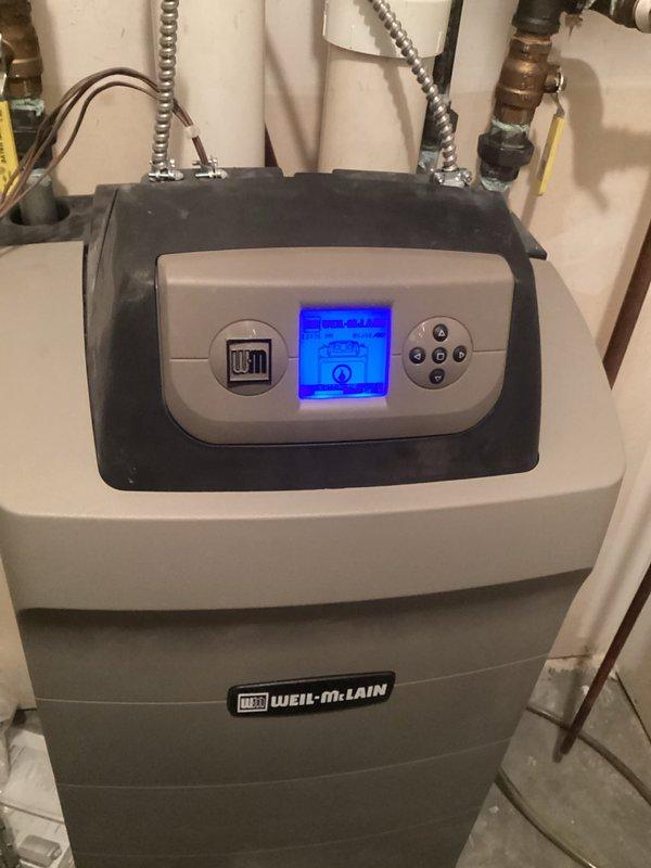 Responded to a no-heat call for a Weil-McLain boiler that was reportedly not igniting during heat calls. Upon arrival, system was operational; performed comprehensive inspection including ignitor, heat exchanger, gas pressures, and condensate drain. Multiple test cycles confirmed proper ignition sequence and modulation. Customer had recently refilled LP tank, which likely introduced air/moisture into gas line temporarily causing ignition issues. All components functioning normally at departure.