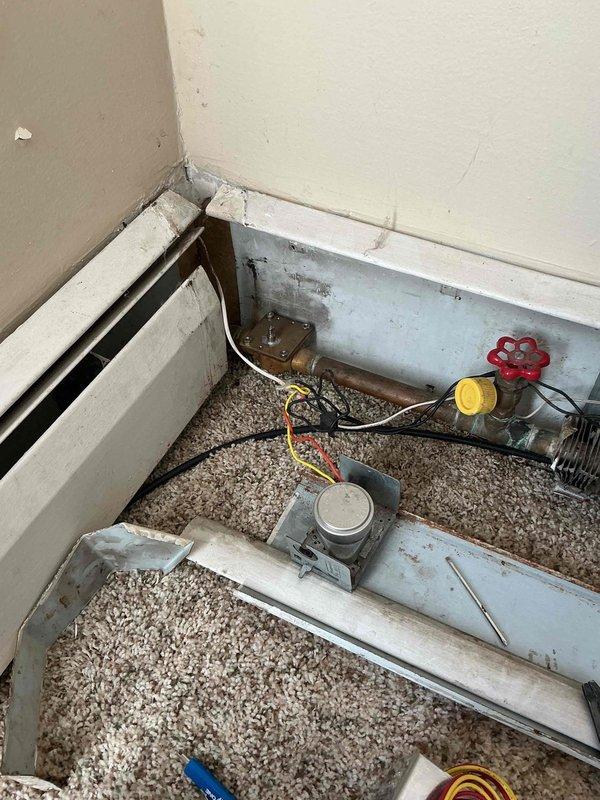 Successfully replaced a defective 2-way zone valve actuator head on a hydronic heating system. Located and procured the replacement part from St. Paul First Supply (PO 222482-001). After installation, conducted operational testing to verify proper functionality of the zone control system.