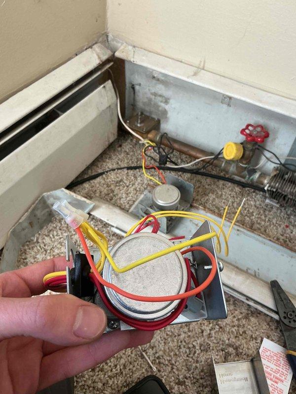 Successfully replaced a defective 2-way zone valve actuator head on a hydronic heating system. Located and procured the replacement part from St. Paul First Supply (PO 222482-001). After installation, conducted operational testing to verify proper functionality of the zone control system.