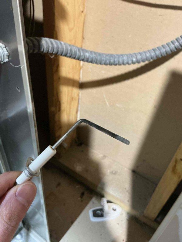 Diagnosed furnace cycling issue where unit was overheating and tripping limit switch when humidifier was activated. Determined that customer's ultrasonic humidifier was causing the problem, along with a dirty filter. Recommended filter replacement and discontinuation of ultrasonic humidifier use to prevent future overheating issues.