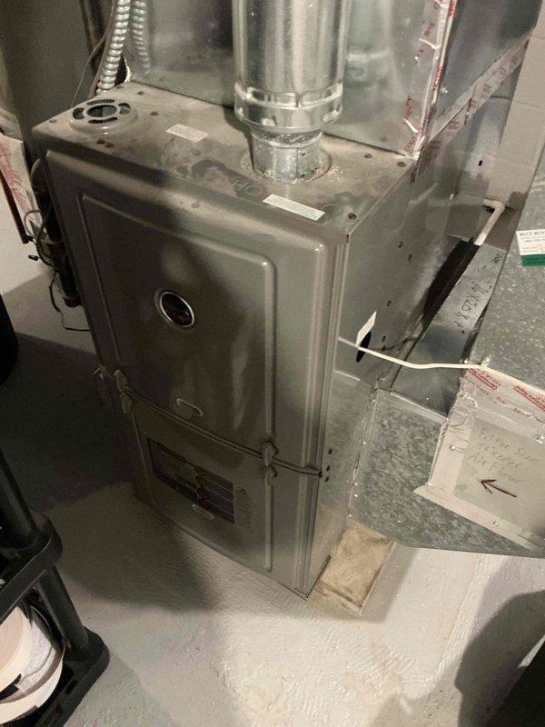 Returned to site to complete solenoid valve replacement in HVAC system. Installed new solenoid on gas furnace unit as scheduled, with parts already in BV. Performed post-installation testing to verify proper system operation and functionality.