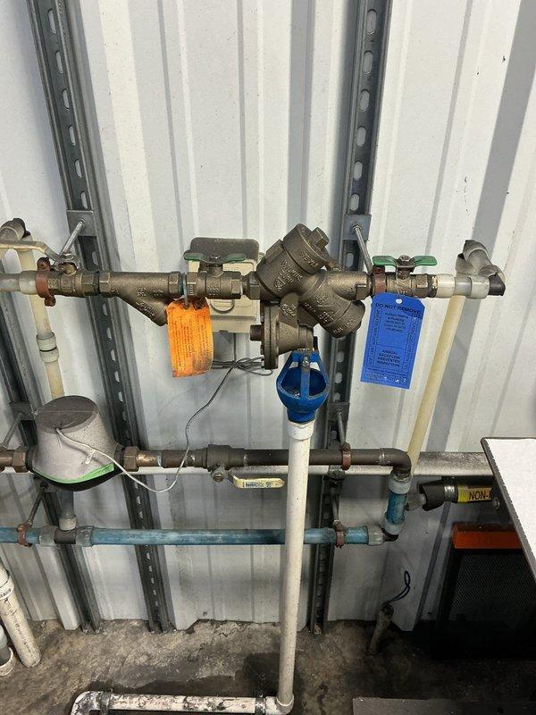 Inspected leaking 12-4 RPZ backflow preventer in industrial facility. Identified necessary repair parts and completed order form for replacement components. Scheduled return visit to complete repair work and perform required testing on the backflow assembly.