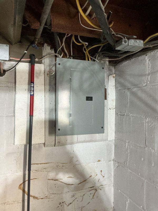 Responded to service call for a clogged double cast iron laundry tub. Inspection revealed significant lint accumulation and debris buildup causing the blockage. Successfully cleared the drain using drain auger (hogger). Advised customer to install a lint sock over washing machine discharge pipe and reduce disposal of debris down the laundry tub to prevent future clogs.