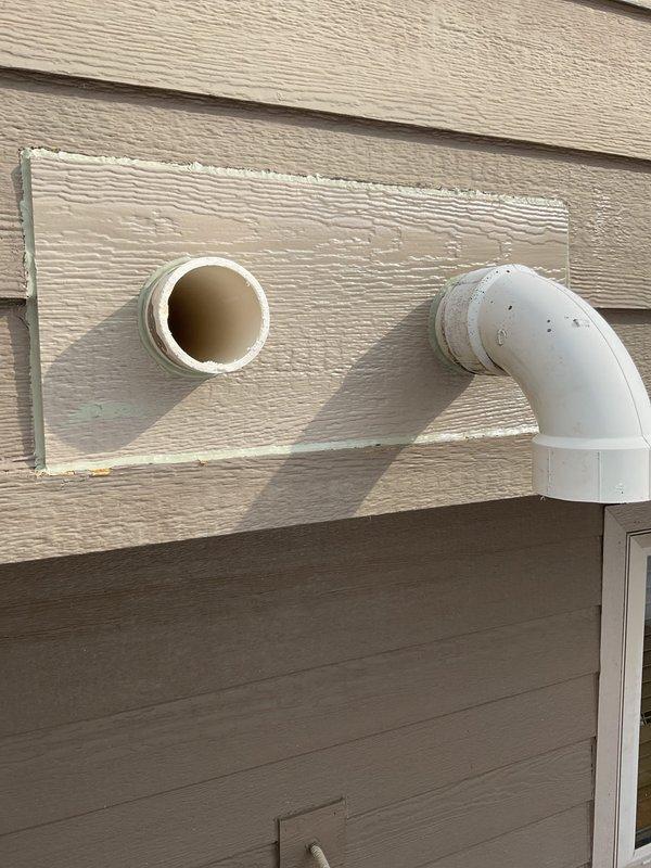 Diagnosed no heat complaint on aging furnace system. Found restricted condensate tube due to items pressing against it; cleared obstruction by blowing out tube and removed items causing the restriction. Identified locked-up motor as primary failure point and observed potential heat exchanger damage. Recommended complete estimate for necessary repairs, with parts availability expected within 2-3 days.