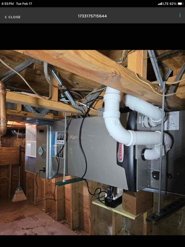Responded to no-heat call for 10+ year old Lennox furnace with "fail to ignite" error code 270. Diagnosed issue as air in the gas lines following LP tank depletion and subsequent refill. System was operational upon arrival with heat being delivered to home after multiple ignition attempts had successfully purged air from the lines. Verified proper operation of all components and confirmed normal furnace cycling.