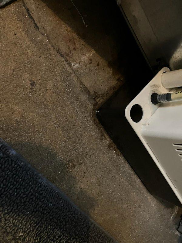 Responded to warranty service call for recently installed condensate pump that was leaking. Visual inspection revealed a hairline crack in the pump housing. Removed defective unit and replaced with new condensate pump, resolving the leak issue. System now functioning properly.