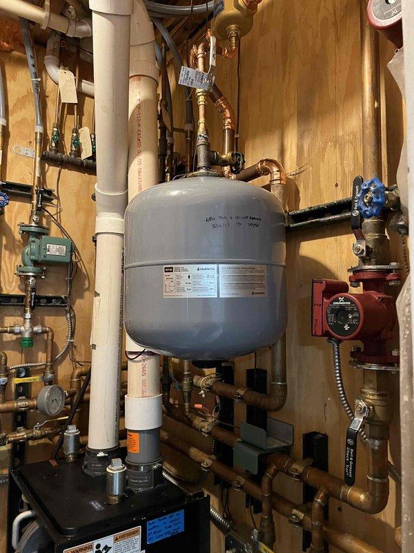 Responded to callback regarding previously serviced boiler system where customer reported continued operation issues and worsening pump noise. Upon inspection, determined circulation pump required complete replacement rather than repair. Scheduled return service appointment to install new pump and restore proper system function.