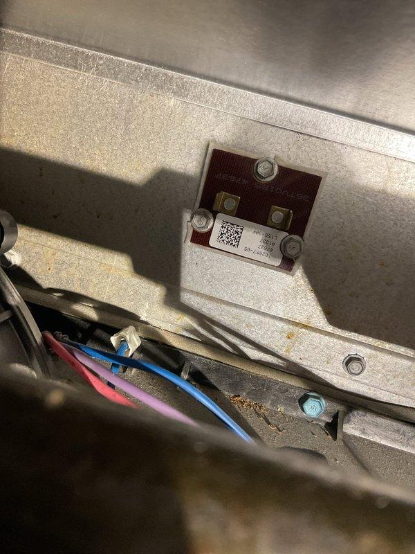 Upon arrival, diagnosed a no-heat condition in the aged furnace that was previously serviced. Inspection revealed disconnected wires at the limit switch from prior service call. Reconnected wiring to the limit switch, which restored proper operation. System tested with normal heat production confirmed.