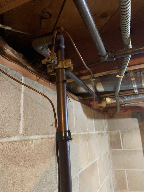 Responded to service call regarding water line blockage affecting refrigerator ice maker. Diagnosed faulty pierce valve as the source of restricted water flow. Replaced defective component with new tee and shut-off valve to restore proper water supply to ice maker system.