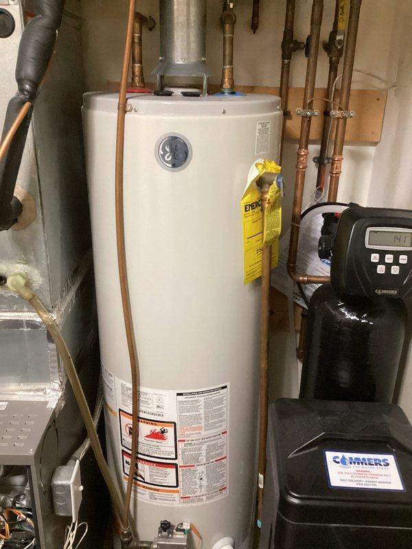 Performed comprehensive furnace tune-up service, including inspection of heat exchanger via camera, verification of burners, blower, inducer, pressure switch, safety switches, limit switches, flame sensor, and igniter. Customer reported loud banging noise when furnace turns off; although noise could not be replicated during service, noted potential source may be the blower motor. System was cycled to verify safe and proper operation, with all components currently functioning normally.